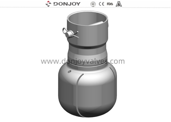 SS316L  DONJOY Rotary Tank Spray Ball With Pin Connection