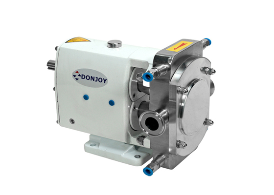 Motor Operation High Purity Pumps / Rotary Lobe Pump Chocolate And Flow Control