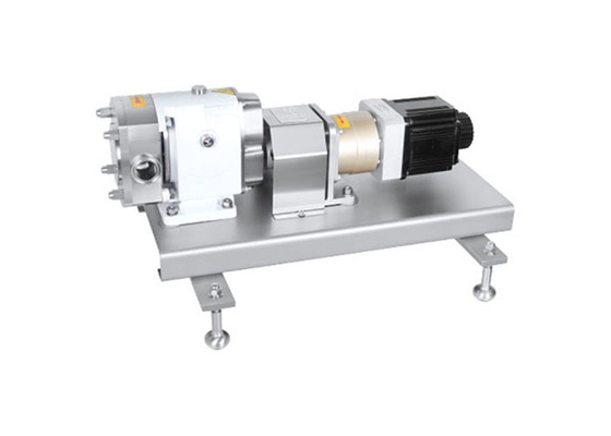 TUL-23 High Purity  lobe rotary pump with servo motor for transfer  chocolate with 1.5" Connection