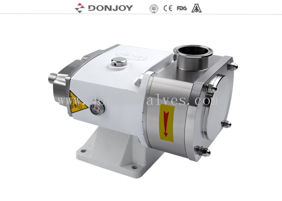 TUL-23 High Purity  lobe rotary pump with servo motor for transfer  chocolate with 1.5" Connection