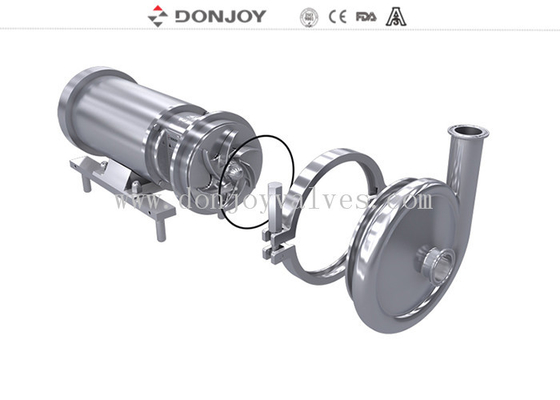 2.2kw IP69 Beverage Liquid Transfer High Purity Pumps