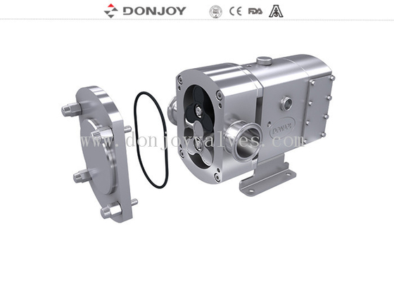 SS316L  STUL-25  Rotary lobe Pump with selfpriming fuction  for flow regulating