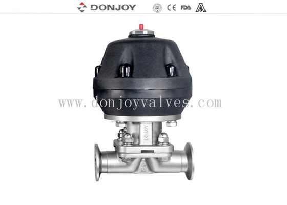 SS 316L Direct Way Clamp Pnuematic Sanitary Diaphragm Valve