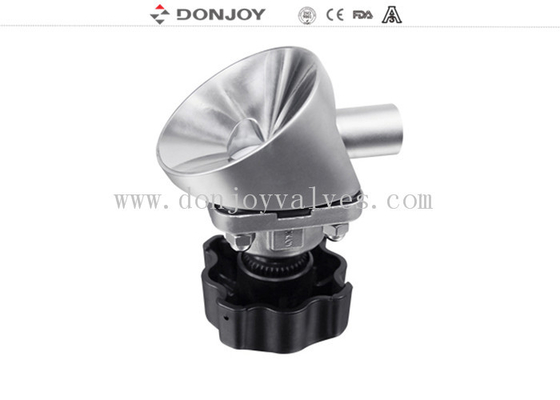 2 Inch Welding 316l Pneumatic Tank Bottom Sanitary Diaphragm Valve with Plastic Actuator