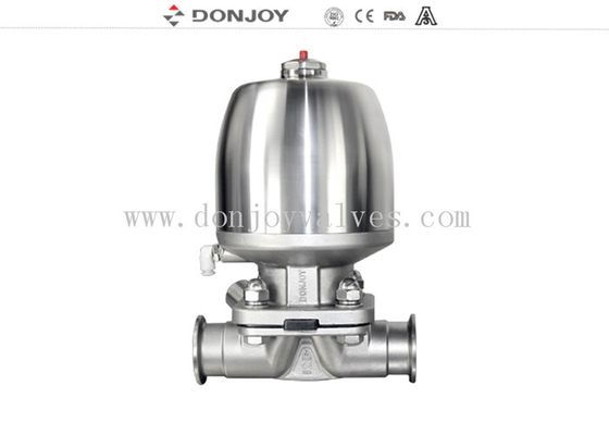Donjoy 2"  sanitary ss Pneumatic Diaphragm Valve with tri clamp end