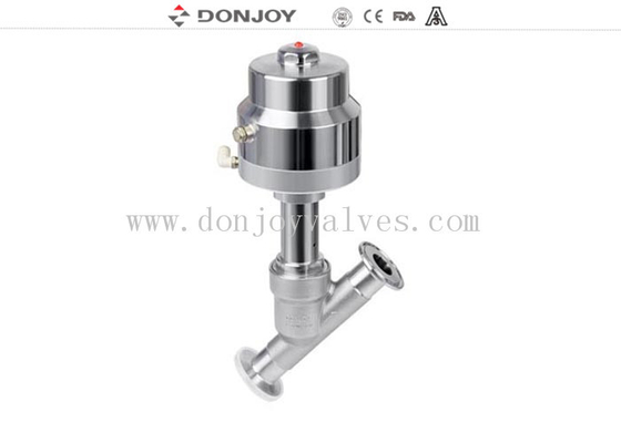 Fluid Regulating Globe angle Seat Valve With stianless steel actuator
