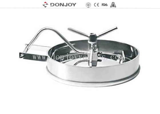 Ss316 Elliptical Pressure Tank Manhole Cover 635mm*525mm