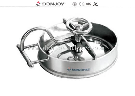 Ss316 Elliptical Pressure Tank Manhole Cover 635mm*525mm