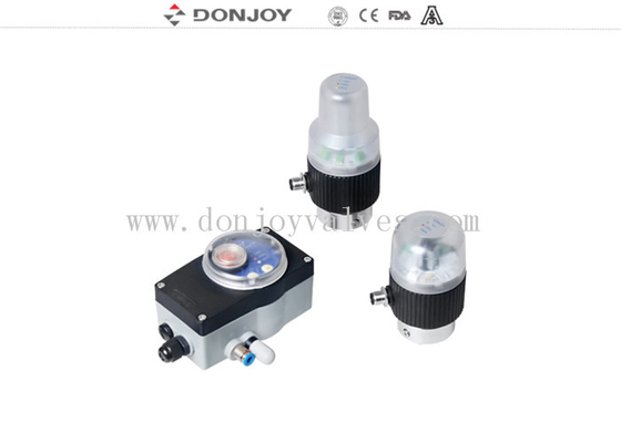 Intelligent valve Positioner control unit for mini size regulating valves