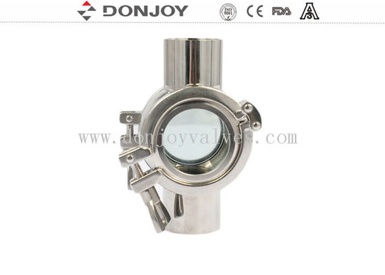 DIN / 3A Stanadard 4 sight glass Zero Dead Angle Noretention Rechargeable
