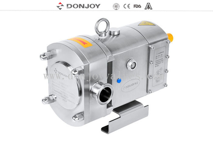 Movable Stainless Steel Pumps 2.5" Clamped Connection For Flow Regulating