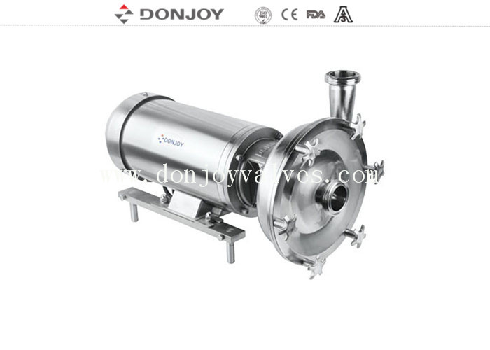 Sanitary Centrifugal Pump / Sanitary Water Pump For Chemical Producing Processing
