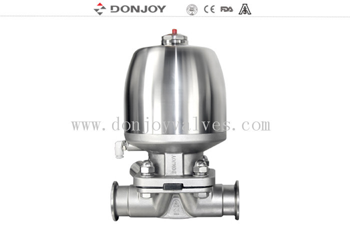 Donjoy Stainless steel Sanitary Diaphragm Valve, BPE Pharmaceutical diaphragm valve