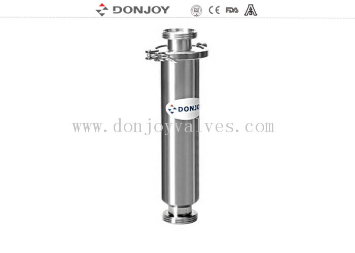 304 / 316 Stainless Steel Straight Filter , 1 Inch - 4 Inch Inline Water Filter