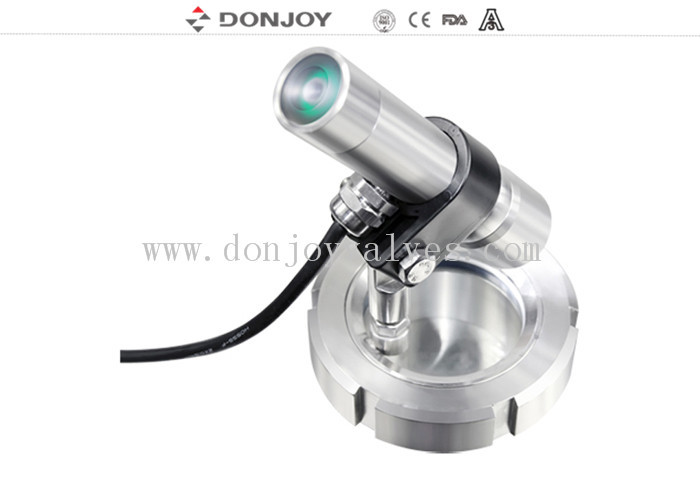 Union Sight Glass Stainless Steel Sanitary Fittings Union Sight Glass With Lamp