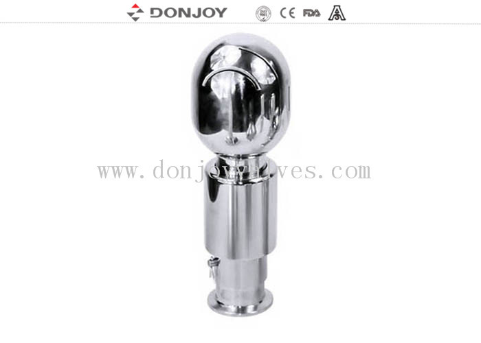 Fermentation Round Rotary  Stainless Steel Spray Ball Clamp Pin Connection