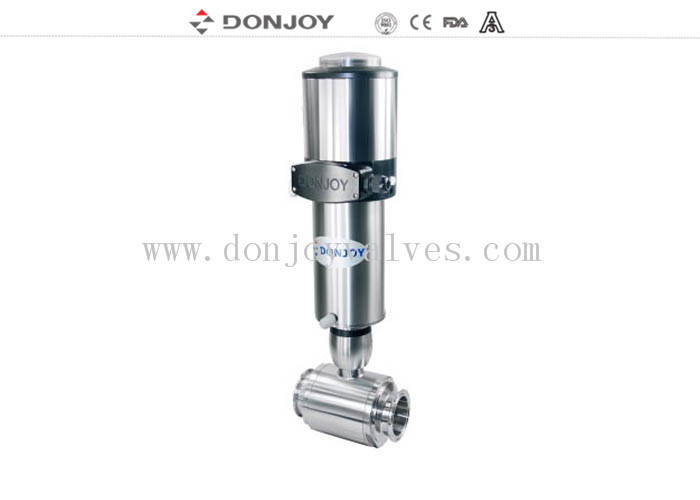 1"-4" Sanitary Ball Valve Stainless steel  Pneumatic Clamp  with Positioner