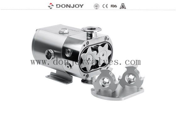 Buy 5 leave rotors mini lobe pump, Good quality 5 leave rotors mini ...