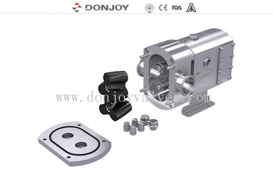 SS316L Horizontal Donjoy mini  rotary  Pump for small flowrate transfer