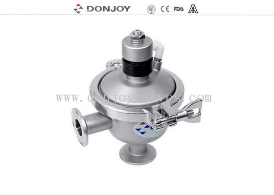 Mini Constant pressure Valve V type with clamped connection EPDM PTFE Gasket