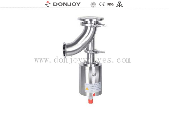 DONJOY DN100 Sanitary pneumatic elbow tank bottom valve