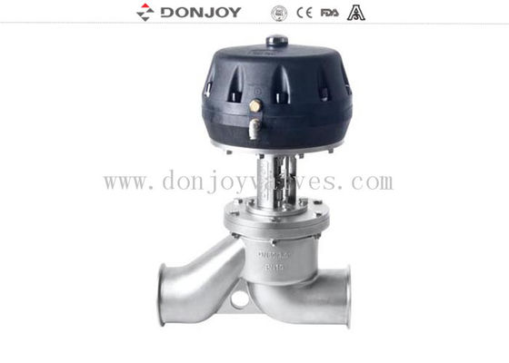 High Performance SS316L Globe  Valve With Clamped / Automatic Control System