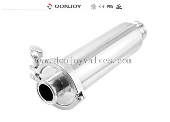 Donjoy Inline Strainer Sanitary Filter Ss304 1.5" Tri Clamp Inline Sanitary Beer Filter